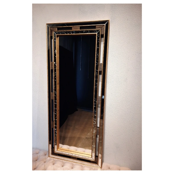 Çift Slip Dekorlu Boy Aynası