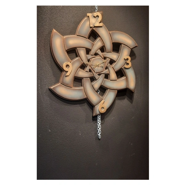 Özel Tasarım Yıldız Duvar Saati