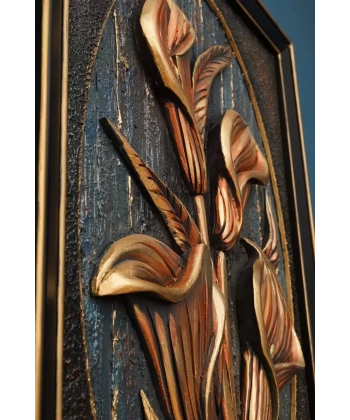 Wake Lale Temalı 3 Boyutlu Özel Tasarım Tablo 68x98cm