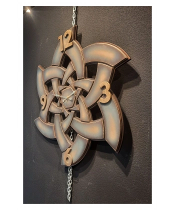 Özel Tasarım Yıldız Duvar Saati