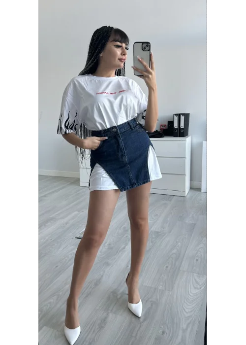 UNİSEX AYI BASKILI T-SHIRT