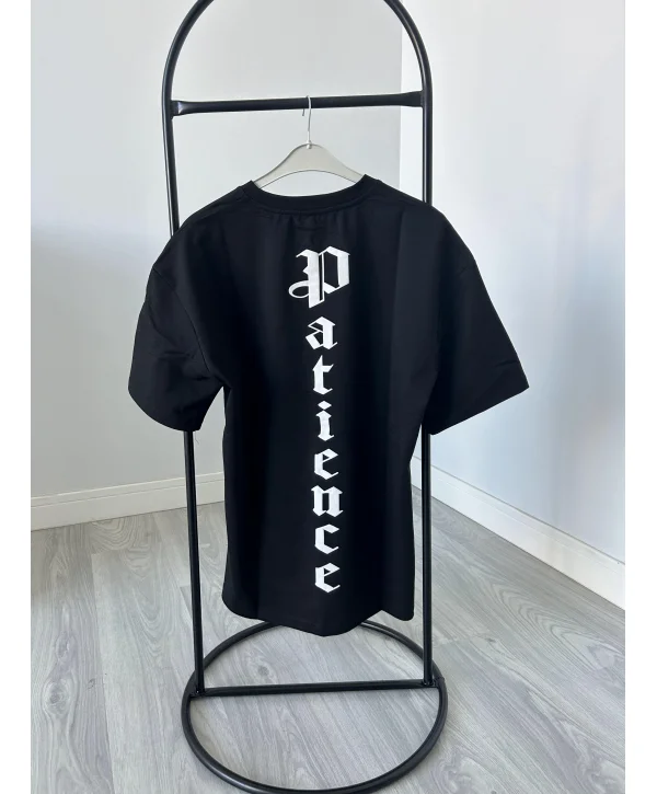 UNİSEX PATIENCE BASKILI T-SHIRT
