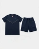 NSW Tech Fleece Şort & T-shirt Takımı – Lacivert