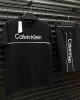 CK Printed T-shirt & Şort Takımı - Siyah