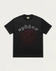 Spider Taşlı T-shirt & Şort Takımı - Siyah