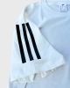 ADDS Three Line T-shirt - Beyaz