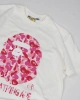BAPE Abc Camo Berry T-shirt - Beyaz