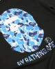 BAPE Abc Camo Blue T-shirt - Siyah