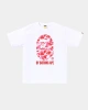 BAPE Abc Camo Berry T-shirt - Beyaz