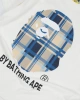 BAPE x Burberry Blue T-shirt - Beyaz