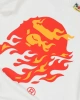 BAPE x Flame Red T-shirt - Beyaz
