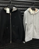 BURBRY Classic Fermuarlı Hoodie – Gri