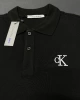Calvin K. Monologo Polo T-shirt – Siyah