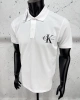 Calvin K. Onlogo Polo T-shirt – Beyaz