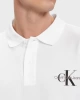 Calvin K. Onlogo Polo T-shirt – Beyaz