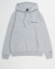 CHMPN Basic Logo Hoodie - Gri