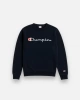 CHMPN Crewneck Sweatshirt- Siyah
