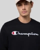 CHMPN Crewneck Sweatshirt- Siyah