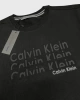 CK Half Letter T-shirt - Siyah