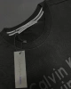 CK Half Letter T-shirt - Siyah