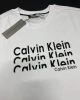 CK Half Letter T-shirt - Beyaz