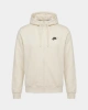 Club Fleece Full-zip Hoodie – Ekru
