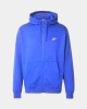 Club Fleece Full-zip Hoodie – İndigo
