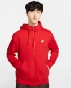Club Fleece Full-zip Hoodie – Kırmızı
