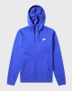 Club Fleece Full-zip Hoodie – İndigo