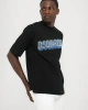 Dsq2 Blue Logo T-shirt - Siyah