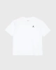 JRDN Basic İşleme Logo T-shirt - Beyaz