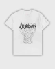 JRDN Mesh Graphic T-shirt - Beyaz