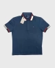 TOMMY H. Neck Smb Polo T-shirt – Lacivert