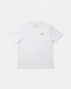 NSW Club Basic Golden Logo T-shirt – Beyaz