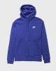 NSW Club Fleece Kapüşonlu Hoodie – İndigo