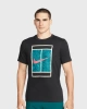 NSW Court Tennis T-shirt - Siyah