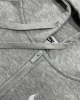 NSW Double Swoosh Full-Zip Hoodie – Gri