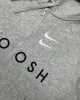 NSW Double Swoosh Full-Zip Hoodie – Gri