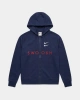 NSW Double Swoosh Full-Zip Hoodie – Lacivert