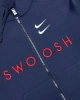 NSW Double Swoosh Full-Zip Hoodie – Lacivert