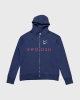 NSW Double Swoosh Full-Zip Hoodie – Lacivert