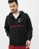 NSW Double Swoosh Full-Zip Hoodie – Siyah