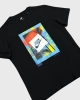 NSW Heatwave Palm Graphic T-shirt – Siyah