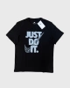 NSW Letter In Just Do It T-shirt - Siyah