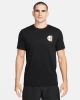NSW Tennis Advantage Erkek T-shirt – Siyah