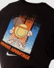 NSW Tennis Advantage Erkek T-shirt – Siyah