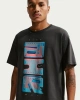 NSW Wave AIR Oversize T-shirt - Siyah