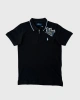 Ralph L. Half-Zip Polo T-shirt – Siyah