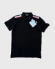 MNCLR Banded Polo T-shirt – Siyah