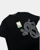 SYNA Printed Şort & T-shirt Takım – Siyah